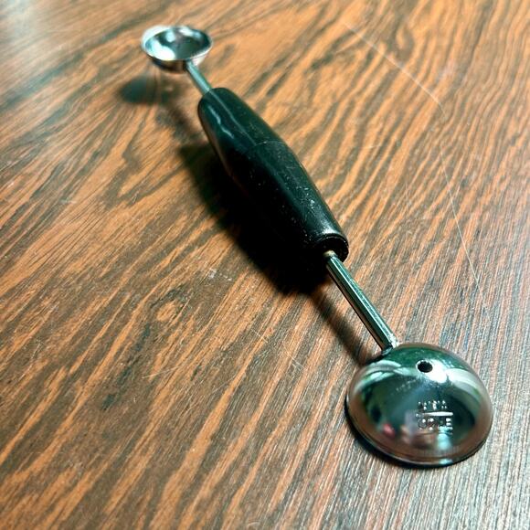 Vintage Ekco Double-Ended Melon Baller Fruit Scoop Kitchen Tool - Picture 8 of 8